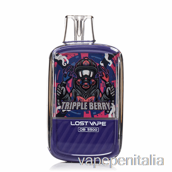 Scatola Vape Mod Lost Vape Ob5500 Tripla Bacca Usa E Getta
